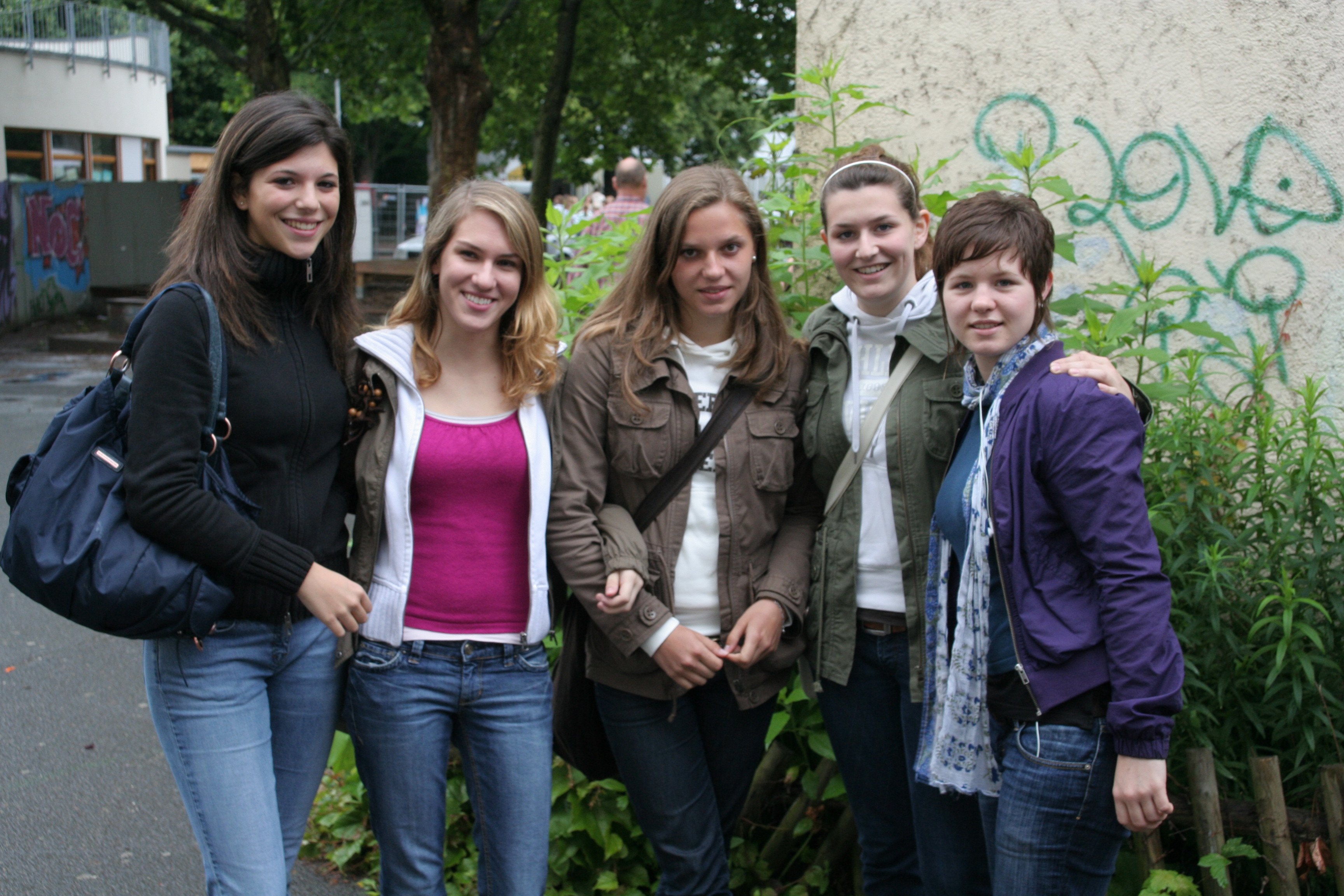 Schüler der Wöhlerschule Ffm.